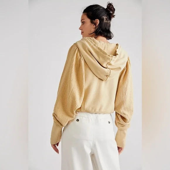 Free People Love Letter Hoodie $128 - Picture 5 of 7